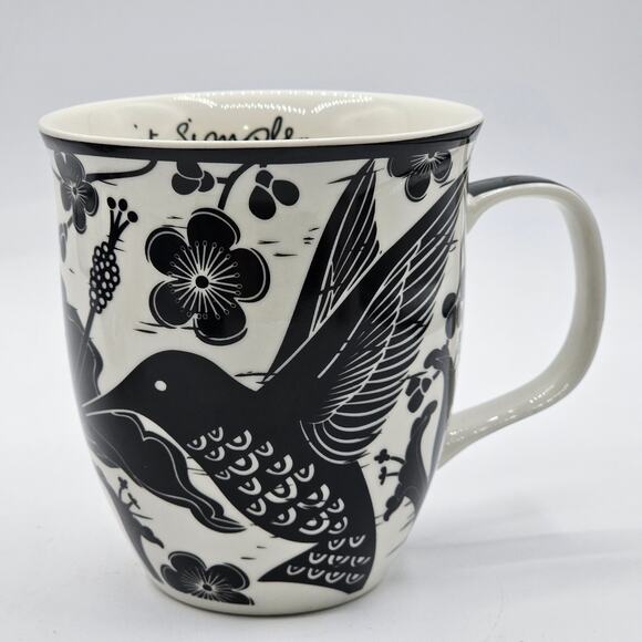 Karma Gifts Boho Ceramic Coffee Mug Set Bird Elephant Inspirational Gift - Picture 4 of 8
